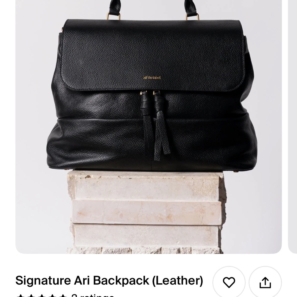 Alf the Label Signature Ari Backpack